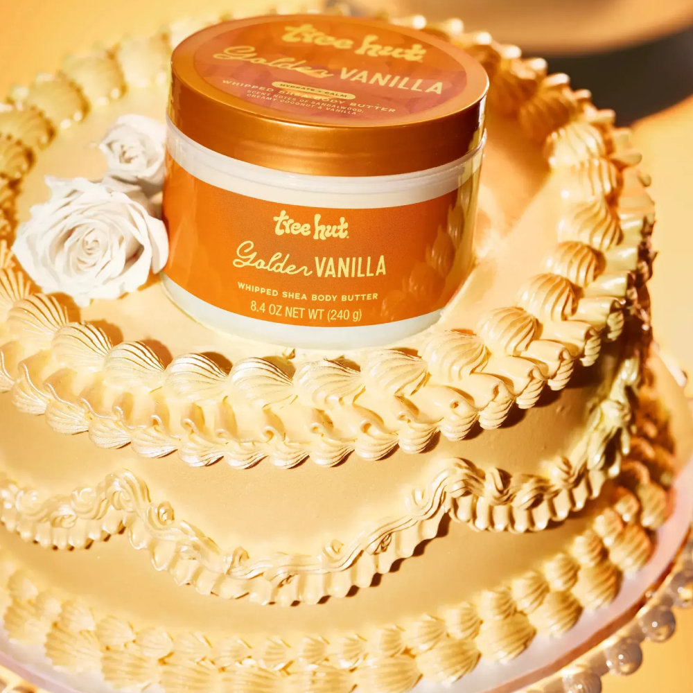 TREE HUT Golden Vanilla Whipped Body Butter 240g - Баттер для тіла - фото №4 TREE HUT Golden Vanilla Whipped Body Butter 240g - Баттер для тіла - фото №4